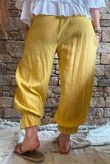 Sundaze Cheesecloth Bloomer Pant Soft Ochre